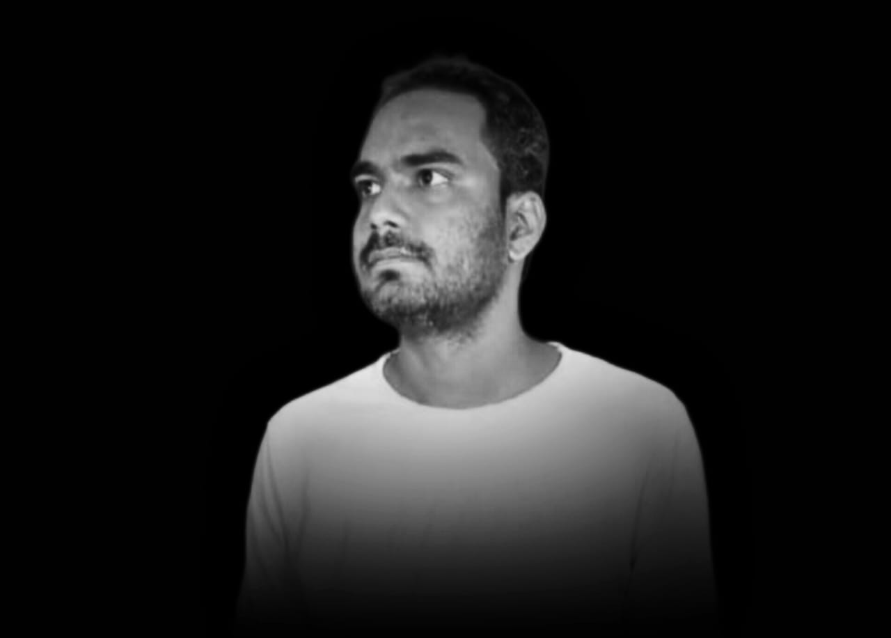 Sandip addressing the audience